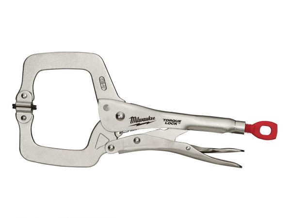 Milwaukee 11"/280mm Swivel Jaw Torque Lock Locking C-Clamp - 4932471727 Buy online best price Dubai UAE Truequality.ae