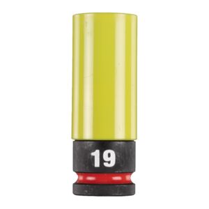 Milwaukee Hex Socket SHW 1/2" Auto 19mm - 1 pc- 4932493372