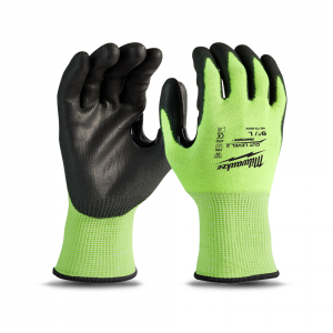 Milwaukee-PPE-4932478131-Hi-Vis-Cut-Level-3-Gloves-Medium-Size-8 48-73-8931