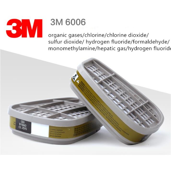 3M™ 6006 Multi Gas/Vapor Cartridge, 1 Pair – Olive – Welcome To