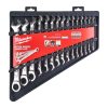 Milwaukee MAX BITE™ Ratcheting Metric Combination Spanner Set - 4932464994 Buy online best price Dubai UAE truequality.ae