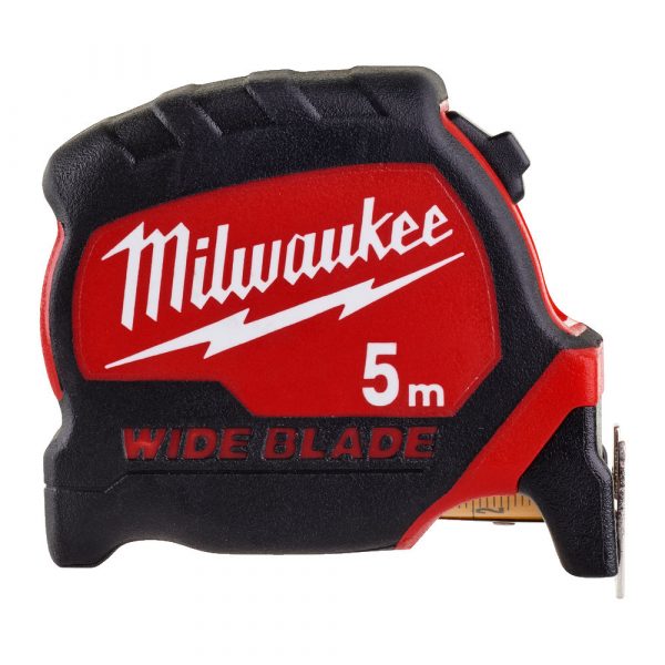 Milwaukee 5m Premium Wide Blade Tape Measure - 4932471815 Buy online best Dubai UAE Truequality.ae