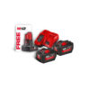 Milwaukee Tool Cordless M18HNRG-122 12.0Ah HD High Output Battery & Charger Set 4933464261 Dubai UAE TrueQuality.ae