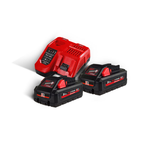 Milwaukee Tool Cordless M18HNRG-302 3.0Ah High Output Battery & Charger Set 4933471071 Dubai UAE TrueQuality.ae