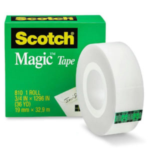 3M Scotch 810 Magic Tape, 19mm x 32.9m Dubai UAE TrueQuality.ae