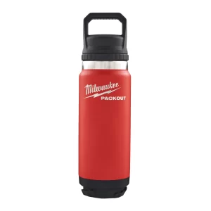 Milwaukee Packout Bottle 710 ml Chug Lid Red - 4932493465