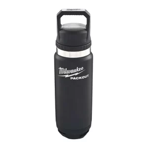 Milwaukee Packout Bottle 710 ml Chug Lid Black - 4932493466