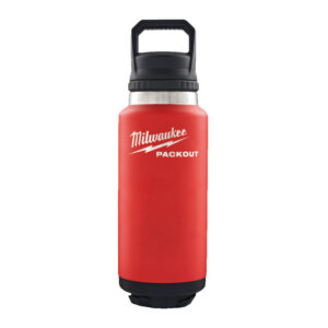Milwaukee Packout Bottle 1065 ml Chug Lid Red- 4932493467
