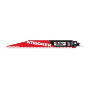 Milwaukee Multi Material: WRECKER™ with NITRUS CARBIDE™ Sawzall Blade 230mm x 6 Tpi - 5 pc- 48005572