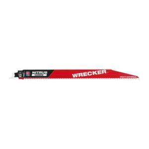 Milwaukee Multi Material: WRECKER™ With NITRUS CARBIDE™ Sawzall Blade 300mm x 6 Tpi - 5 pc- 48005573