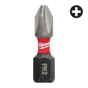 Milwaukee Shockwave PH2 x 25 mm - 2 pcs- 4932430852