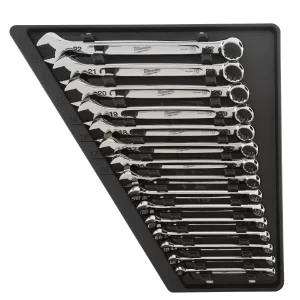 Milwaukee 15 pc Maxbite Metric Comb. Spanner Set – 1pc- 4932464258