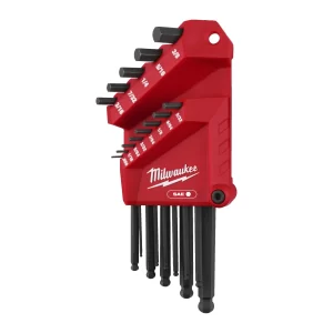 Milwaukee 13 pc Imperial L-Style with Ball End Hex Key Set- 4932493615